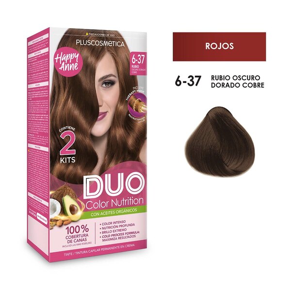 Duo Color Nutrition Permanent Cream Hair Dye