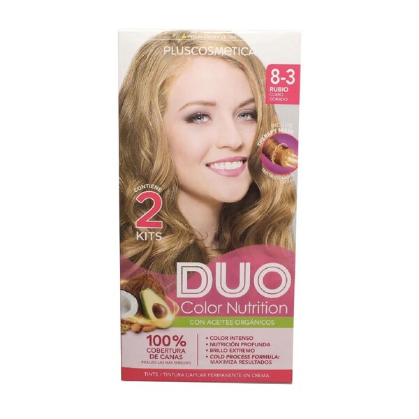 Duo Color Nutrition Permanent Cream Hair Dye