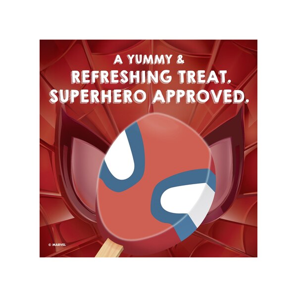 Popsicle, Spiderman Bars, 12.17 oz