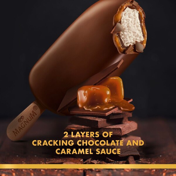 Magnum Ice Cream Bars Double Caramel, 3 CT