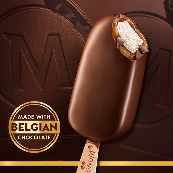 Magnum Ice Cream Bars Double Caramel, 3 CT