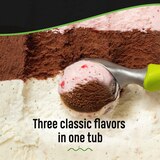 Breyers Original  Vanilla, Chocolate, Strawberry, Ice Cream For a Delicious Frozen Treat, 48 oz, thumbnail image