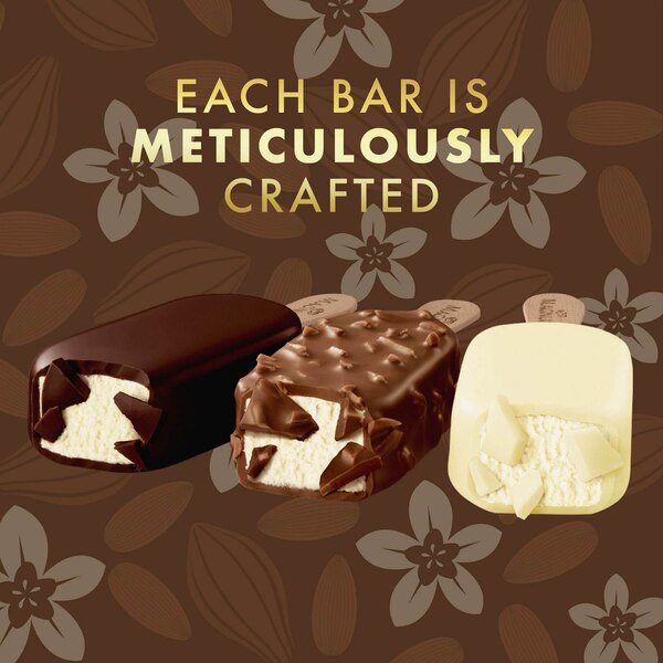 Magnum Mini Classic Almond White Ice Cream Bars, 6 ct