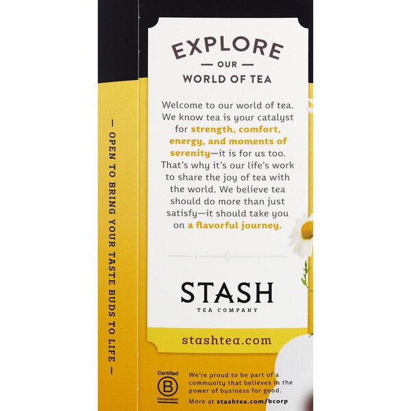 Stash, Soothing Chamomile Tea, 20 Ct, 0.7 oz