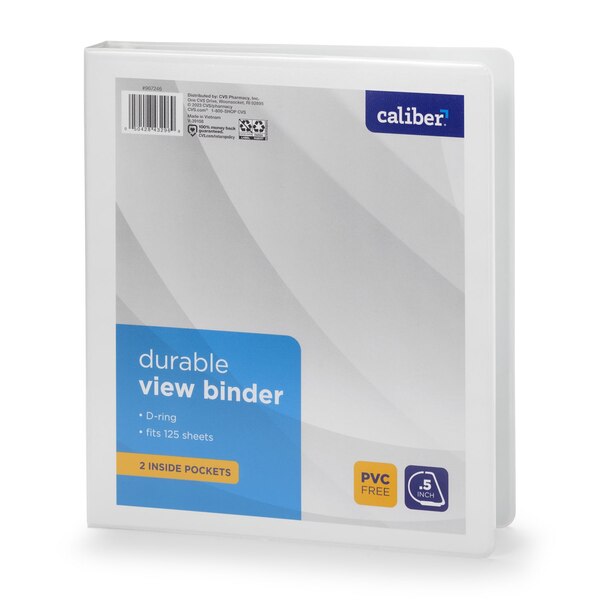 Caliber Durable View Binder