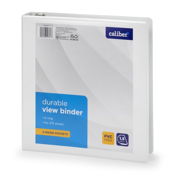 Caliber Durable View Binder
