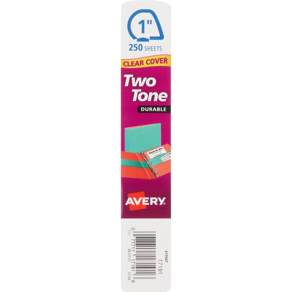 Avery Durable Two-Tone Binder, 1-Inch