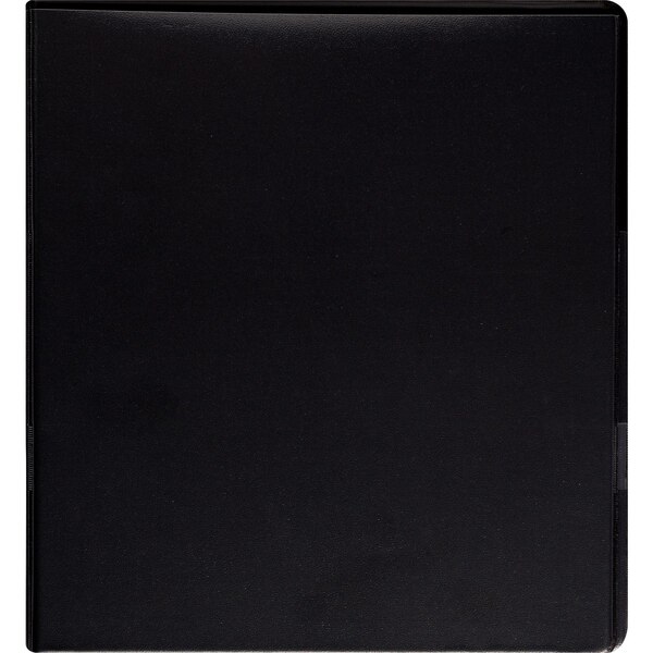 Caliber Heavy Duty View Binder, Black 1"