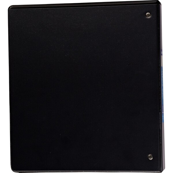 Caliber Heavy Duty View Binder, Black 1"