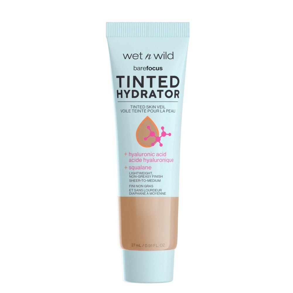 wet n wild Bare Focus Tinted Hydrator Tinted Skin Veil, tan