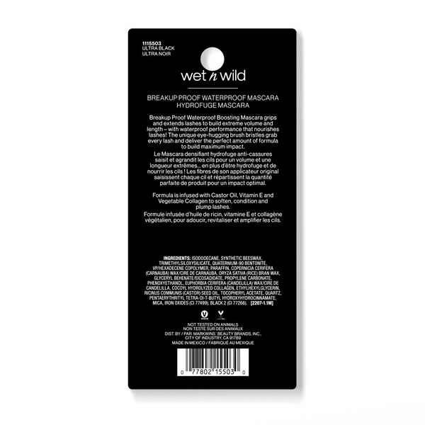wet n wild Breakup Proof Waterproof Boosting Mascara