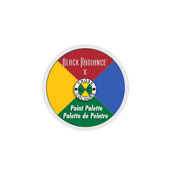 Black Radiance Cross Colours Paint Palette, Primary Focus