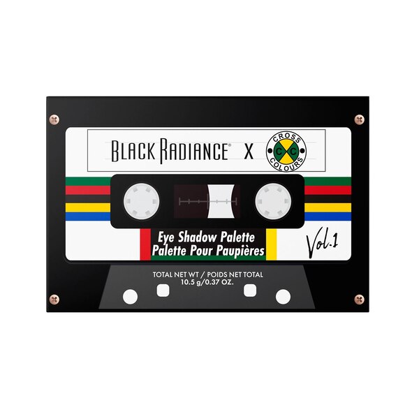 Black Radiance Cross Colours Playlist Eyes Shadow Palette