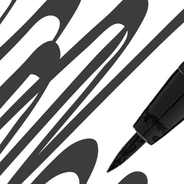 Black Radiance Fine Line Waterproof Liquid Eyeliner Pen, Black Velvet