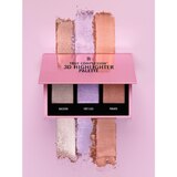 Black Radiance True Complexion 3D Highlighter Palette, Luminosity, thumbnail image