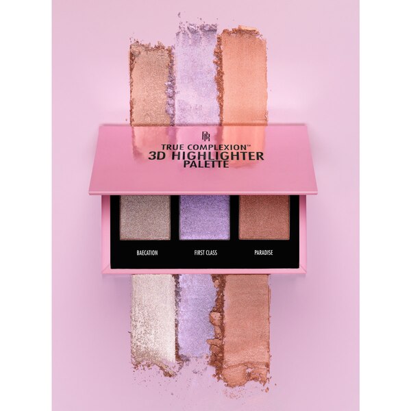 Black Radiance True Complexion 3D Highlighter Palette, Luminosity