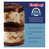 Fat Boy, Cookie N Cream Sea Salt Ice Cream Sandwich, 4 ct, 16 oz, thumbnail image