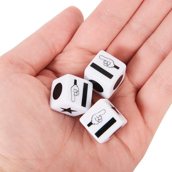 Spin Master The Game of Left Center Right Family Dice Game