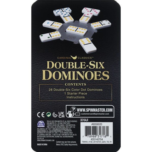 Cardinal Double Six - Dominó
