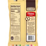 Snyder's of Hanover Thin Pretzels, 3.5 Oz, thumbnail image
