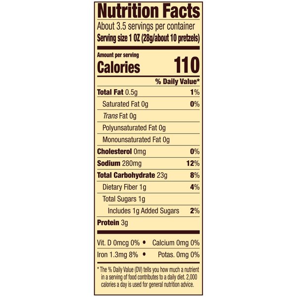Snyder's of Hanover Thin Pretzels, 3.5 Oz