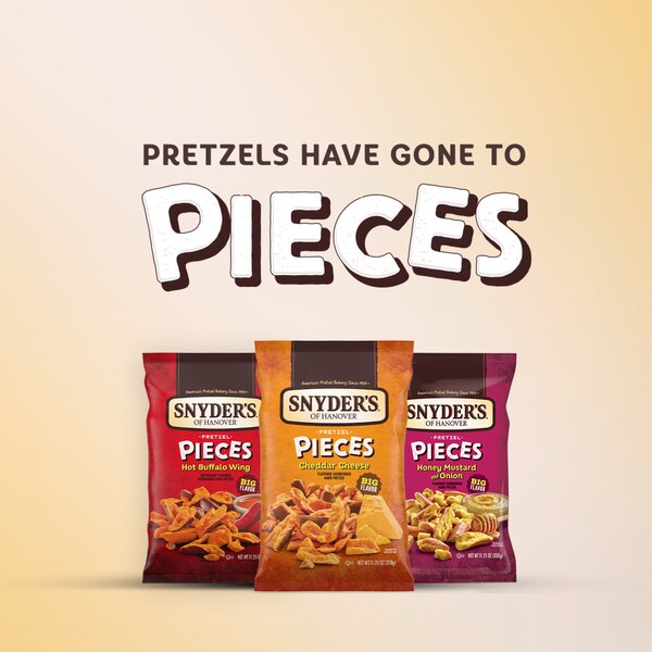 Snyder's of Hanover Honey Mustard and Onion Pretzel Pieces, 13 oz