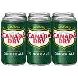 Canada Dry, Ginger Ale Soda Cans, 6 ct, 7.50 oz, thumbnail image