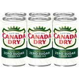 Canada Dry, Diet Ginger Ale, Slim Can, 6 ct, 7.5 oz, thumbnail image