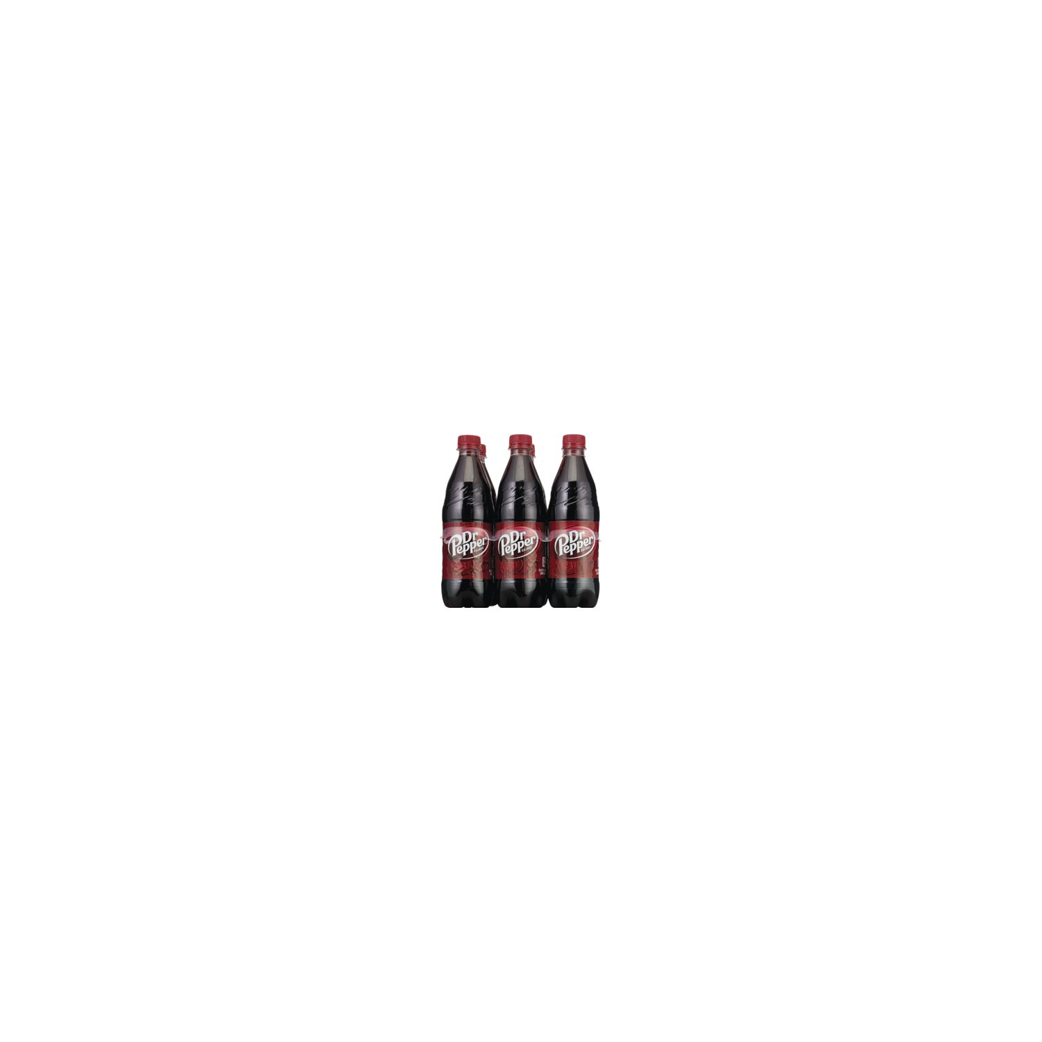 Dr Pepper Soda, 6 ct, 16.9 oz