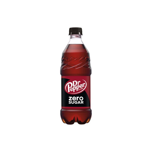 Dr. Pepper, Zero Sugar, 20 oz