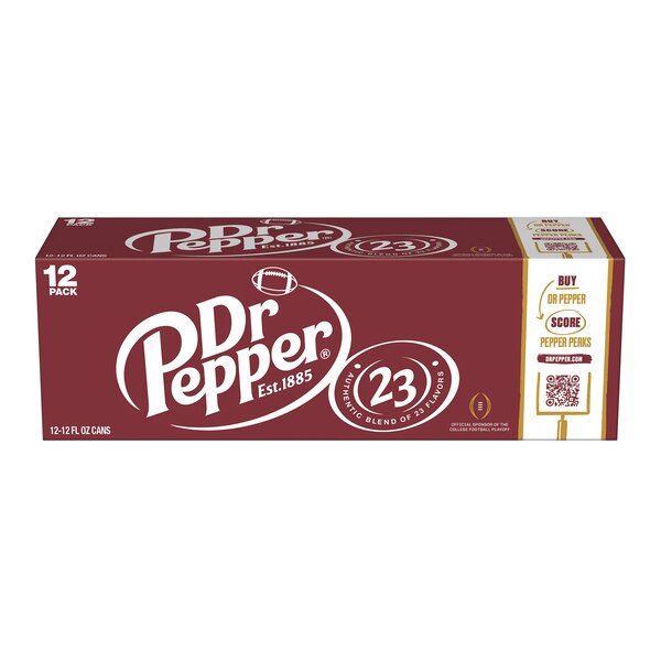 Dr. Pepper, Cans, 12 ct, 12 oz