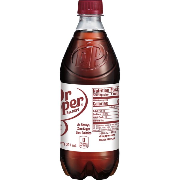 Diet Dr Pepper, 20 oz