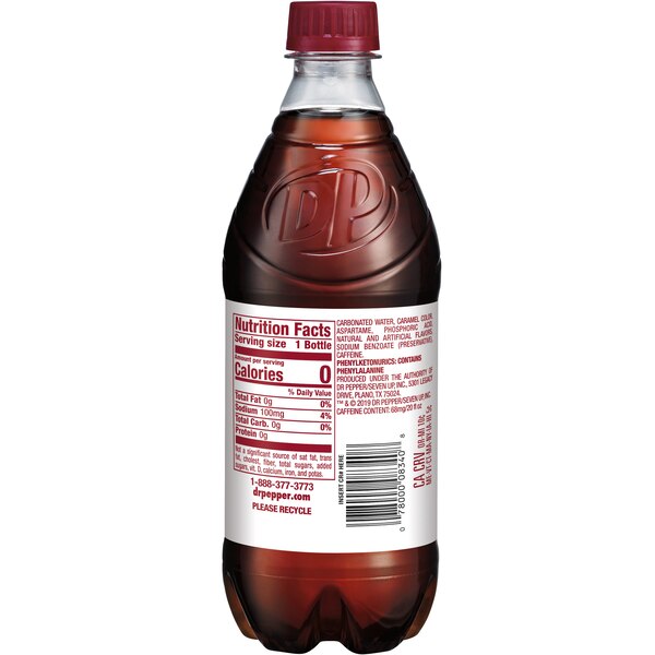 Diet Dr Pepper, 20 oz