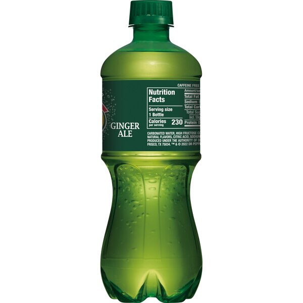 Canada Dry Ginger Ale, 20 oz