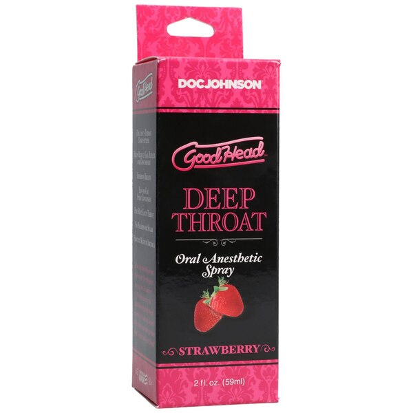 Deep Throat Spray - Strawberry - 2 fl. oz.