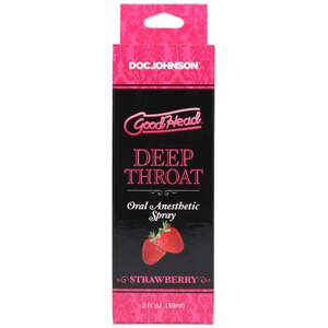 Deep Throat Spray - Strawberry - 2 fl. oz.