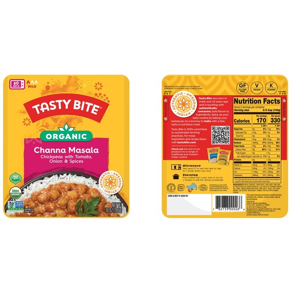 Tasty Bite Indian Channa Masala, 10 oz