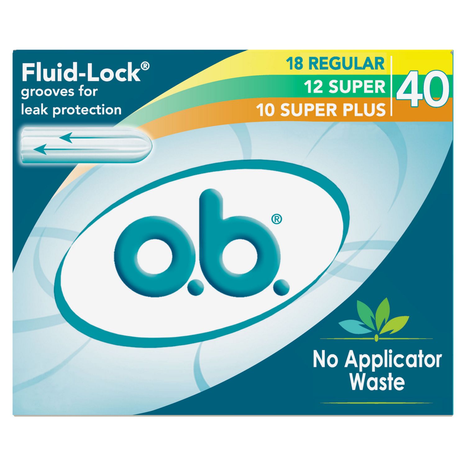 o.b. Tampons Multi-Pack, 40 CT
