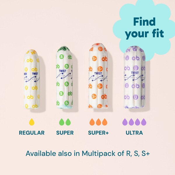 o.b. Tampons Multi-Pack, 40 CT