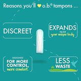o.b. Original Tampons, Ultra, 40 CT, thumbnail image