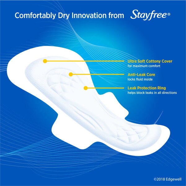 Stayfree Maxi Pads with Wings