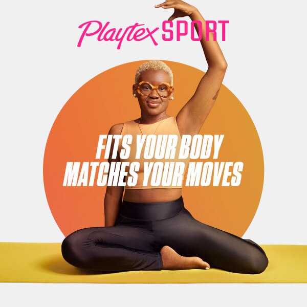 Playtex Sport Plastic Tampons Unscented Super Plus Absorbency,
