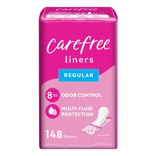 Carefree Acti-Fresh Pantiliners, Regular