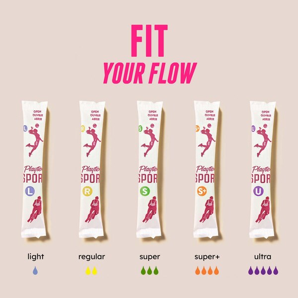 Playtex Sport Multipack Super/Super Plus, 32 CT