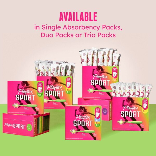 Playtex Sport Multipack Super/Super Plus, 32 CT