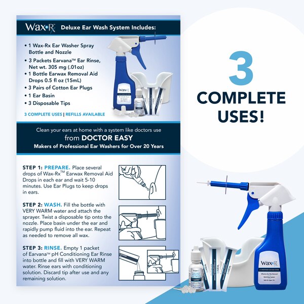 WaxRx Professional Ear Wash System