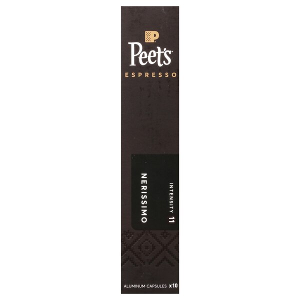 Peet's Espresso Dark Roast Capsules, 10 CT