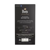 Peet's Espresso Ristretto Decaffeinato Medium Roast Capsules, 10 CT, thumbnail image