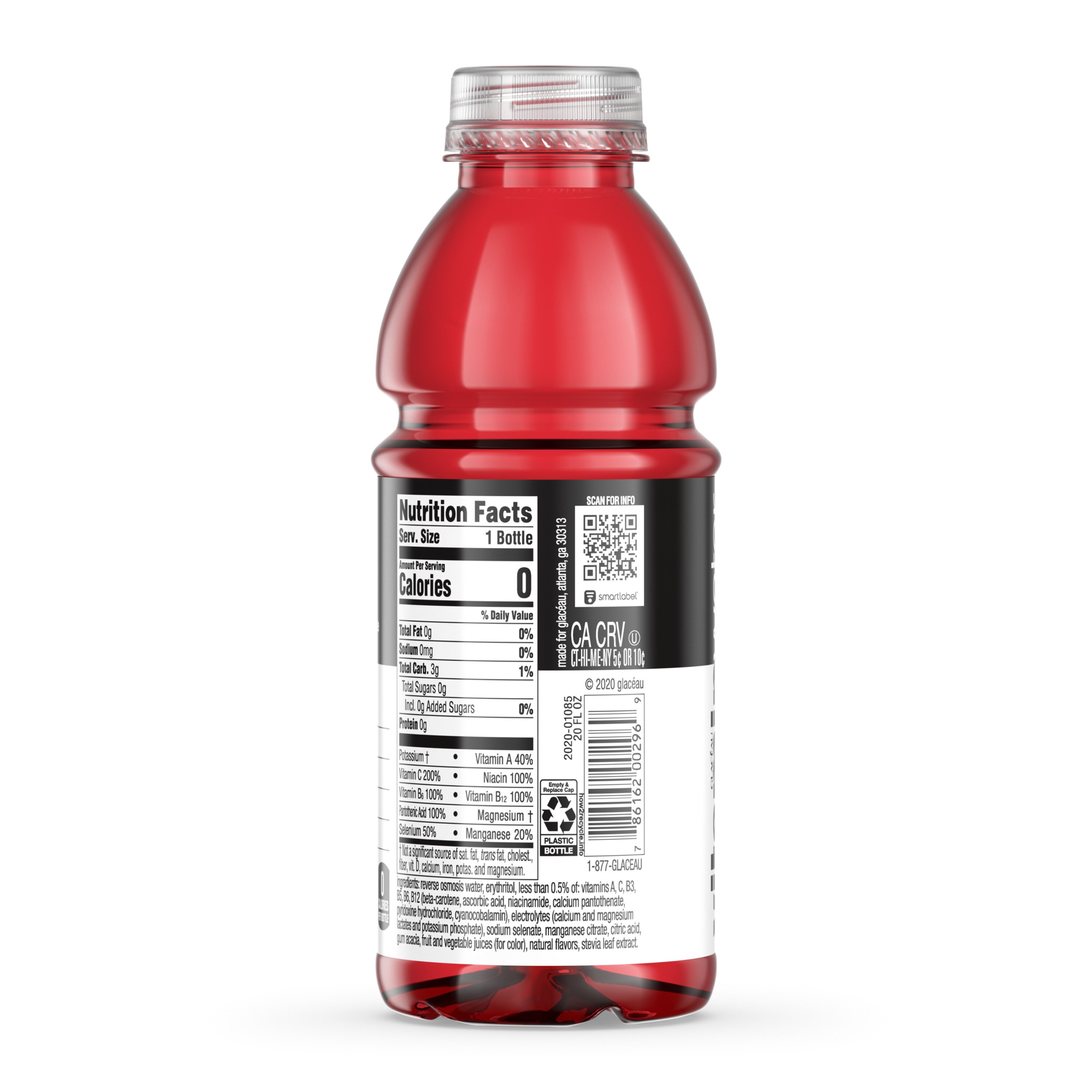 Vitaminwater Zero Xxx, Electrolyte Enhanced Water W