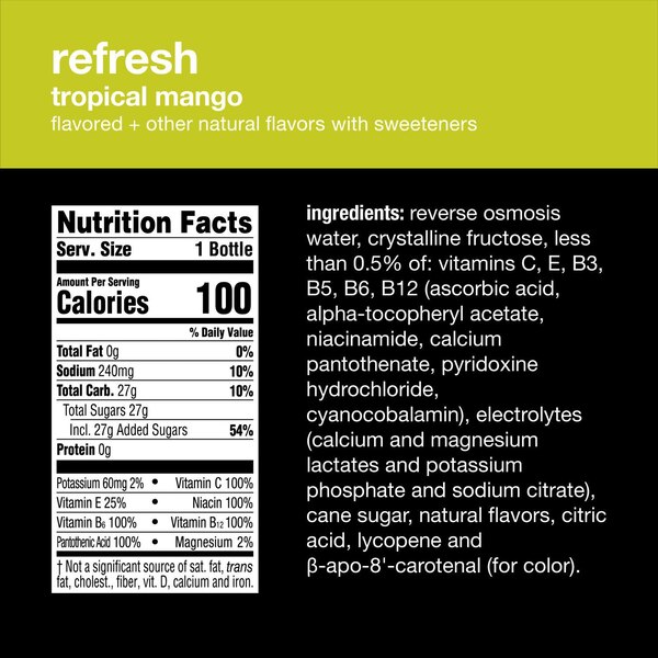 vitaminwater refresh Bottle, 20 fl oz